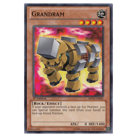 Yu-Gi-Oh! - Abyss Rising - Grandram (Common) ABYR-EN005