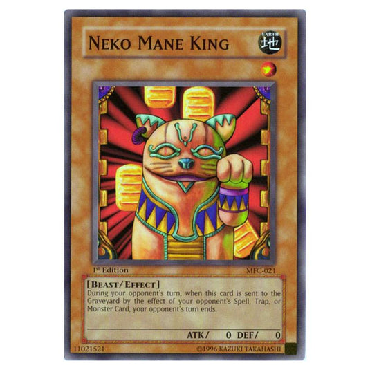 Yu-Gi-Oh! - Magician\'s Force - Neko Mane King (Common) MFC-021