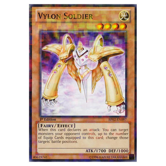 Yu-Gi-Oh! - Battle Pack 2 - War of the Giants - Vylon Soldier (Mosaic Rare) BP02-EN097