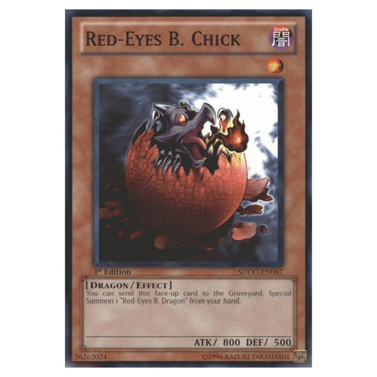 Yu-Gi-Oh! - Dragons Collide Structure Deck - Black Dragon\'s Chick (Common) SDDC-EN007
