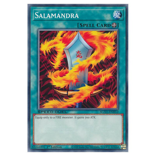 Yu-Gi-Oh! - Speed Duel GX - Duel Academy Box - Salamandra (Common) SGX1-ENH12