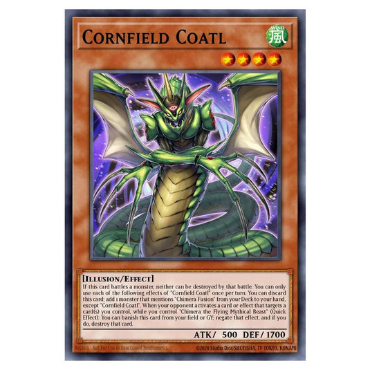 Yu-Gi-Oh! - OTS Tournament Pack 24 - Cornfield Coatl (Super Rare) OP24-EN007
