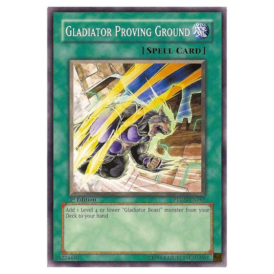 Yu-Gi-Oh! - Phantom Darkness - Gladiator Proving Ground (Common) PTDN-EN061