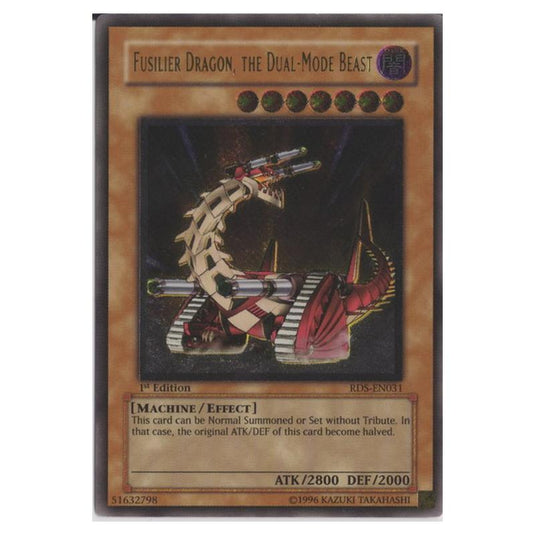 Yu-Gi-Oh! - Rise of Destiny - Fusilier Dragon, the Dual-Mode Beast (Ultimate Rare) RDS-EN031