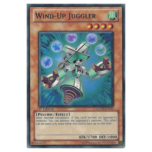 Yu-Gi-Oh! - Generation Force - Wind-Up Juggler (Super Rare) GENF-EN015