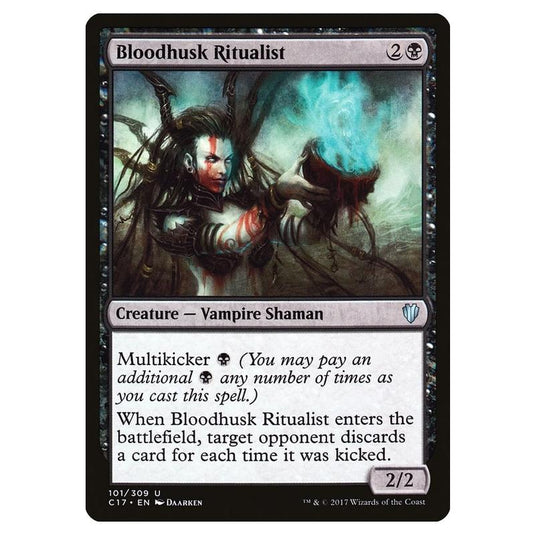 Magic The Gathering - Commander 2017 - Bloodhusk Ritualist - 101/309