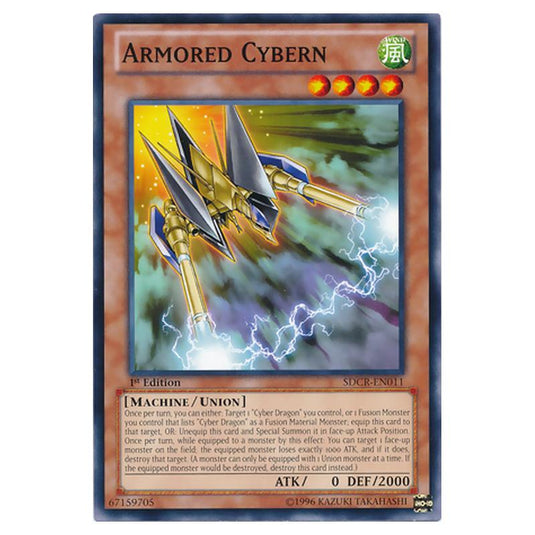 Yu-Gi-Oh! - Cyber Dragon Revolution Structure Deck - Armored Cybern (Common) SDCR-EN011