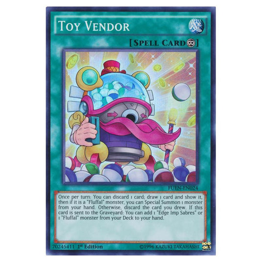 Yu-Gi-Oh! - Fusion Enforcers - Toy Vendor (Super Rare) FUEN-EN024