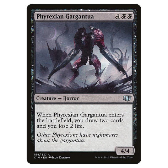 Magic The Gathering - Commander 2014 - Phyrexian Gargantua - 154