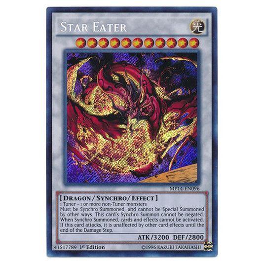Yu-Gi-Oh! - 2014 Mega-Tin Mega Pack - Star Eater (Secret Rare) MP14-EN096