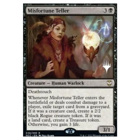 Magic The Gathering - Commander: Streets of New Capenna Promos - Misfortune Teller - 038/281