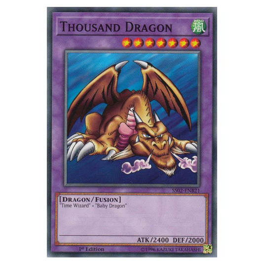 Yu-Gi-Oh! - Speed Duel Starter Decks - Duelists of Tomorrow - Thousand Dragon (Common) SS02-ENB21