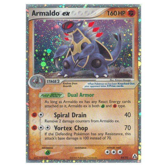 Pokemon - EX Legend Maker - Armaldo ex - 84/92