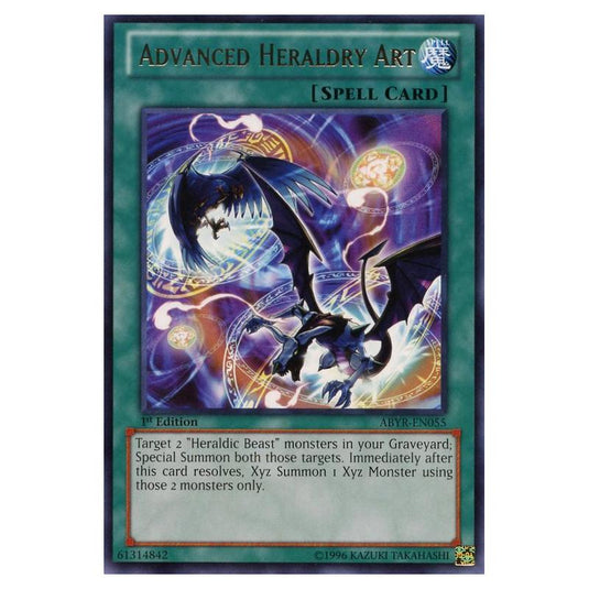 Yu-Gi-Oh! - Abyss Rising - Advanced Heraldry Art (Rare) ABYR-EN055