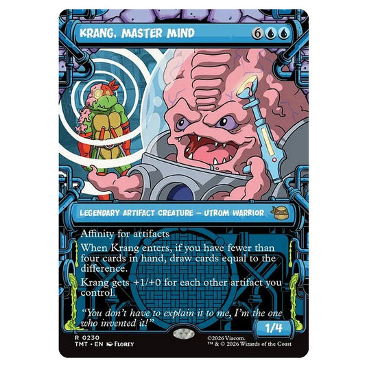 Magic The Gathering - Teenage Mutant Ninja Turtles - Krang, Master Mind - 0230