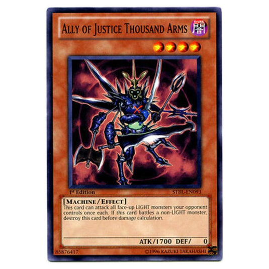 Yu-Gi-Oh! - Starstrike Blast - Ally of Justice Thousand Arms (Common) - STBL-EN093