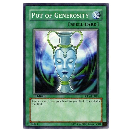 Yu-Gi-Oh! - Cybernetic Revolution - Pot of Generosity (Common) CRV-EN043