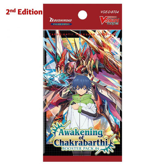 Cardfight!! Vanguard - overDress - Awakening of Chakrabarthi - 2nd Edition Booster Pack