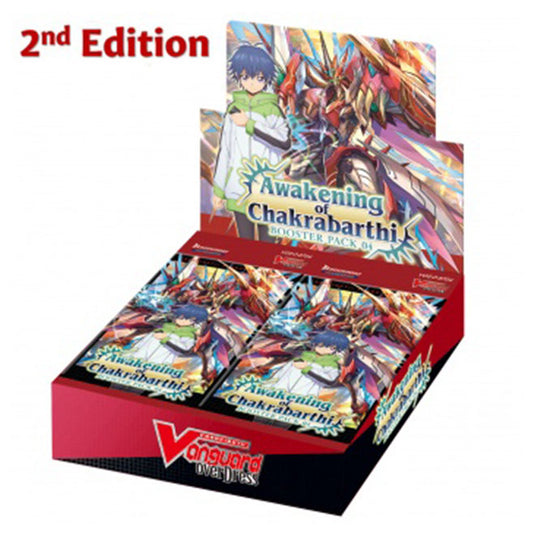 Cardfight!! Vanguard - overDress - Awakening of Chakrabarthi - 2nd Edition Booster Box (16 Packs)