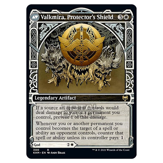 Magic The Gathering - Kaldheim - Reidane, God of the Worthy // Valkmira, Protector's Shield - 300/285