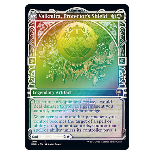 Magic The Gathering - Kaldheim - Reidane, God of the Worthy // Valkmira, Protector's Shield - 300/285 (Foil)