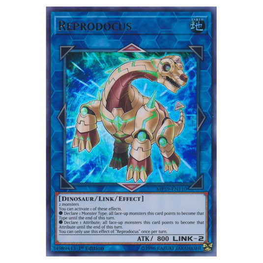 Yu-Gi-Oh! - 2019 Gold Sarcophagus Tin Mega Pack - Reprodocus (Ultra Rare) MP19-EN110