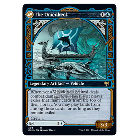 Magic The Gathering - Kaldheim - Cosima, God of the Voyage // The Omenkeel - 303/285