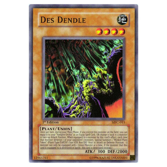 Yu-Gi-Oh! - Magician\'s Force - Des Dendle (Common) MFC-015