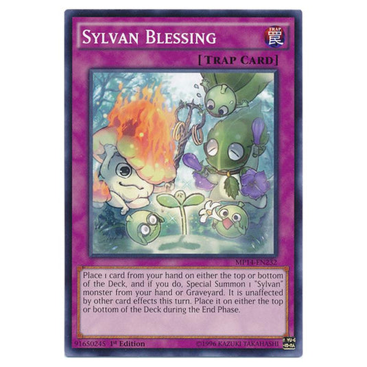 Yu-Gi-Oh! - 2014 Mega-Tin Mega Pack - Sylvan Blessing (Common) MP14-EN232