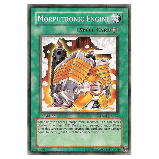 Yu-Gi-Oh! - Crossroads of Chaos - Morphtronic Engine (Common) CSOC-EN052
