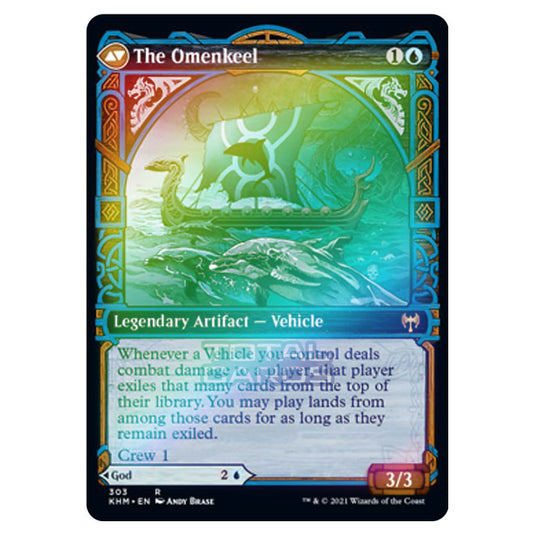 Magic The Gathering - Kaldheim - Cosima, God of the Voyage // The Omenkeel - 303/285 (Foil)