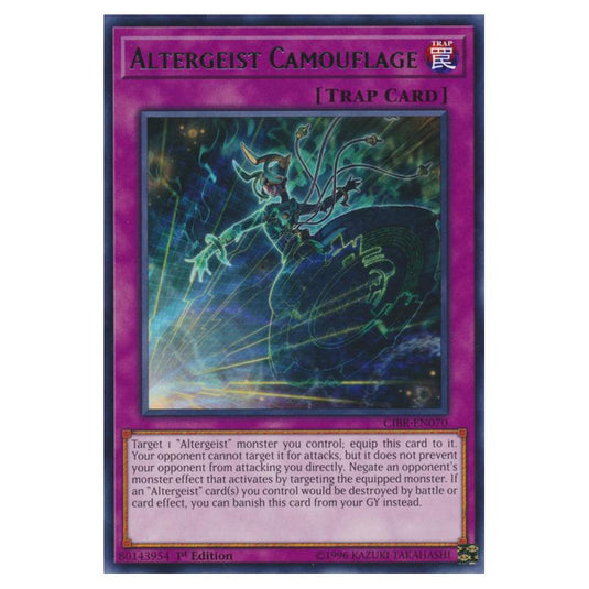 Yu-Gi-Oh! - Circuit Break - Altergeist Camouflage (Rare) CIBR-EN070