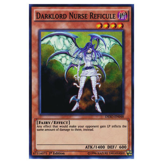 Yu-Gi-Oh! - Destiny Soldiers - Darklord Nurse Reficule (Super Rare) DESO-EN048