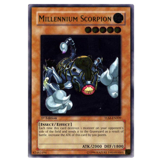 Yu-Gi-Oh! - The Lost Millennium - Millennium Scorpion (Ultimate Rare) TLM-EN009