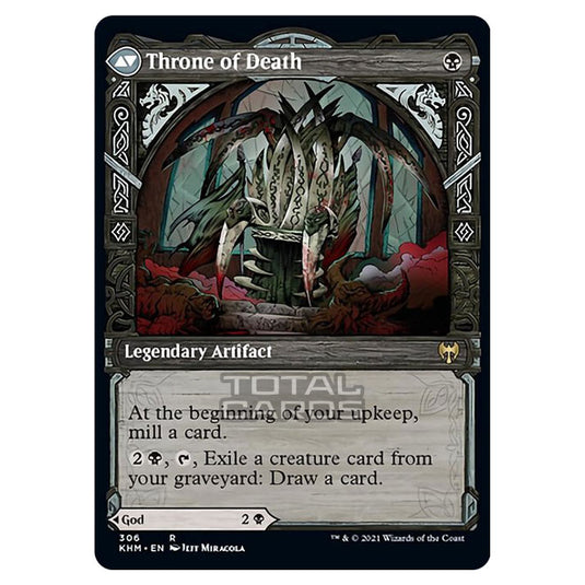 Magic The Gathering - Kaldheim - Egon, God of Death // Throne of Death - 306/285