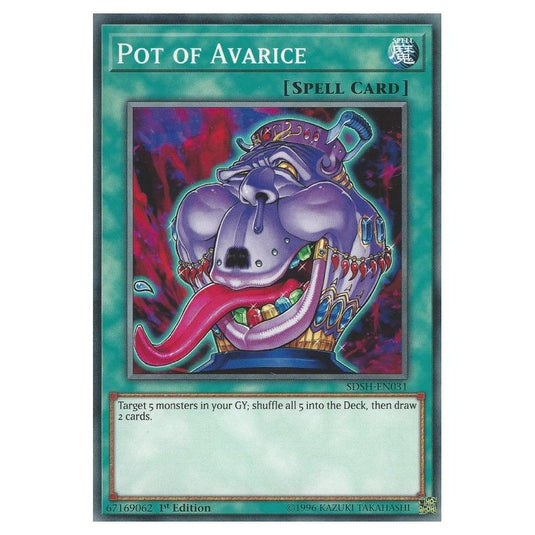 Yu-Gi-Oh! - Structure Deck - Shaddoll Showdown - Pot of Avarice (Common) SDSH-EN031