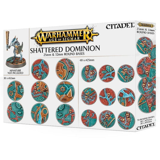 Warhammer Age of Sigmar - Shattered Dominion - 25 & 32mm Round