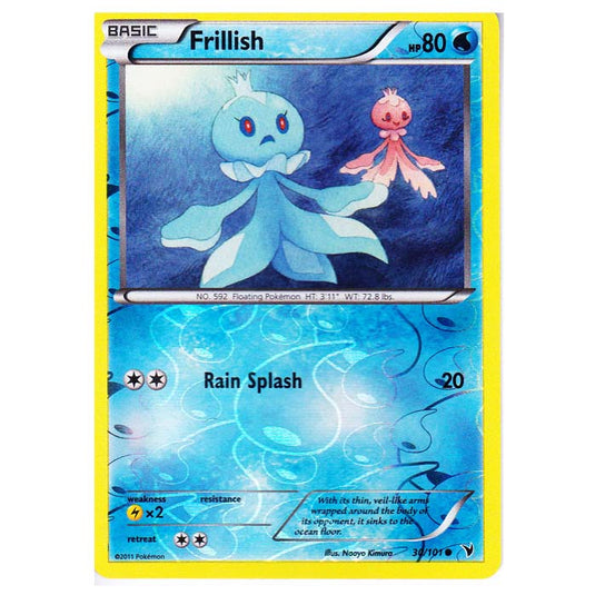 Pokemon - Black & White - Noble Victories - (Reverse Holo) - Frillish 30/101