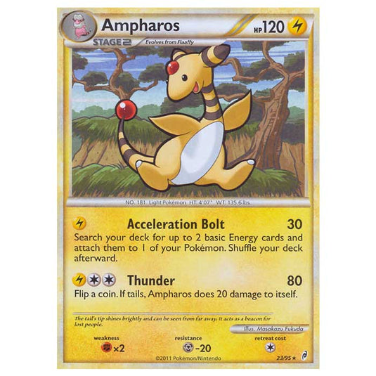 Pokemon - Call of Legends - Ampharos 23/95