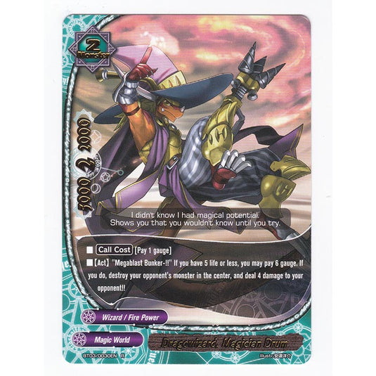 Future Card Buddyfight - Drums Adventures - Dragowizard, Magician Drum - 30/105