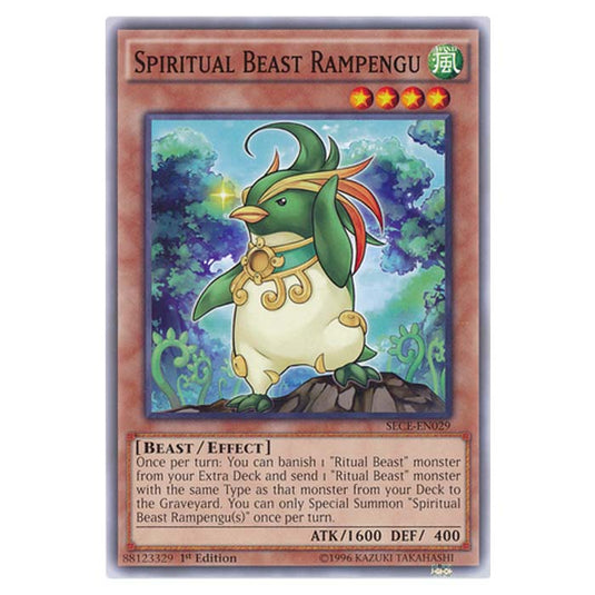 Yu-Gi-Oh! - Secrets of Eternity - Spiritual Beast Rampengu - 29/99