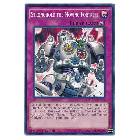 Yu-Gi-Oh! - Geargia Rampage Structure Deck - Stronghold the Moving Fortress (Common) SDGR-EN030