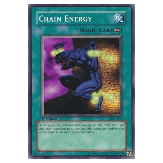Yu-Gi-Oh! - Magic Ruler - Chain Energy (Common) - MRL-EN046/050
