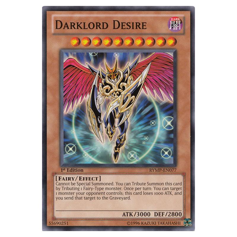 Yu-Gi-Oh! – Darklord Desire (RYMP-EN077) – Ra Yellow Mega-Pack – Unlimited Edition – Common – Effektmonster-Karte Yu-Gi-Oh! – Darklord Desire (RYMP-EN077) – Ra Yellow Mega-Pack – Unlimited Edition – Common – Effektmonster-Karte