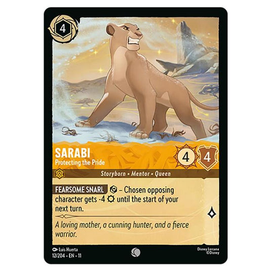 Lorcana - Winterspell - Sarabi - Protecting the Pride (Common) - 012/204