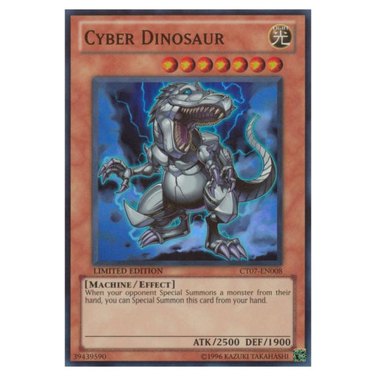 Yu-Gi-Oh! - Collectible Tins 2010 Wave 1 - Cyber Dinosaur (Super Rare) CT07-EN008