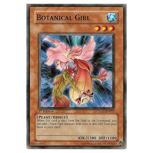 Yu-Gi-Oh! - Crossroads of Chaos - Botanical Girl (Common) CSOC-EN027
