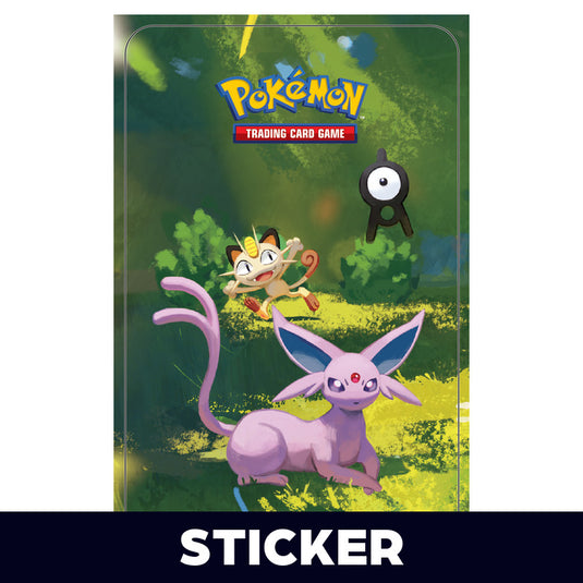 Pokemon - 30th Celebration - Mini Tin - Day - Espeon - Sticker