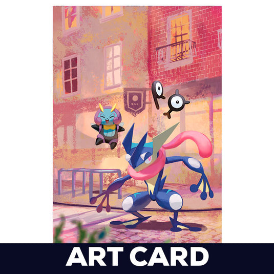 Pokemon - 30th Celebration - Mini Tin - Night - Greninja - Art Card