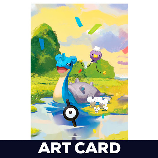 Pokemon - 30th Celebration - Mini Tin - Day - Lapras - Art Card